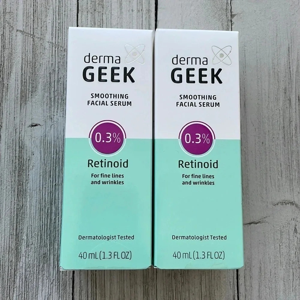dermaGEEK Retinoid facial serum NEW Bundle of 2